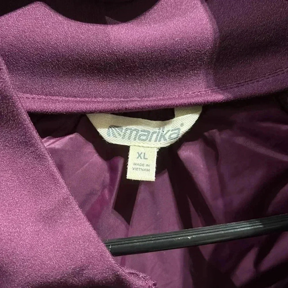 Marika Revive Drywik Finish jacket, zip front, thumb holes,quilted puffer panel - Picture 10 of 14